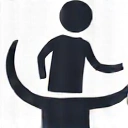 Person stretching gently